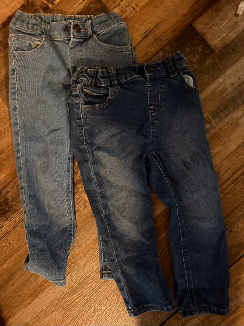 Garanimals Two-Pack Kids Jeans - Light Blue and Dark Blue